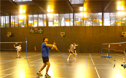 Cours de badminton pour enfants à Paris à l'APSAP-VP