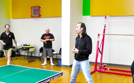 Cours de ping pong à Paris à l'APSAP-VP